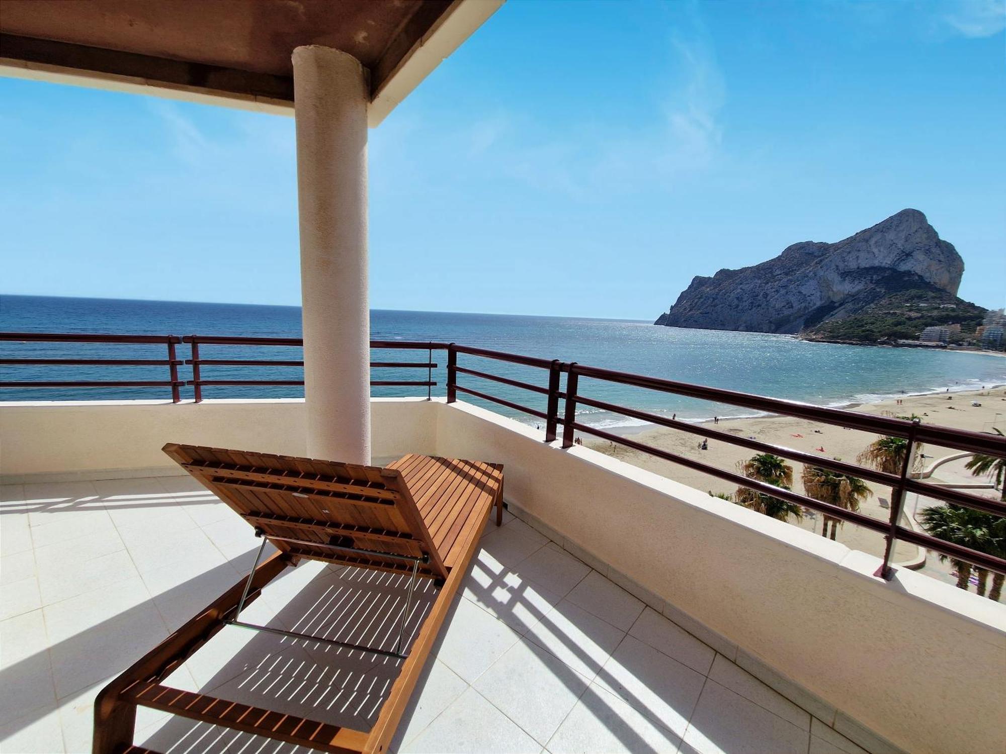 Apartamento Duplex Aloha Calpe, Primera Linea De Playa מראה חיצוני תמונה