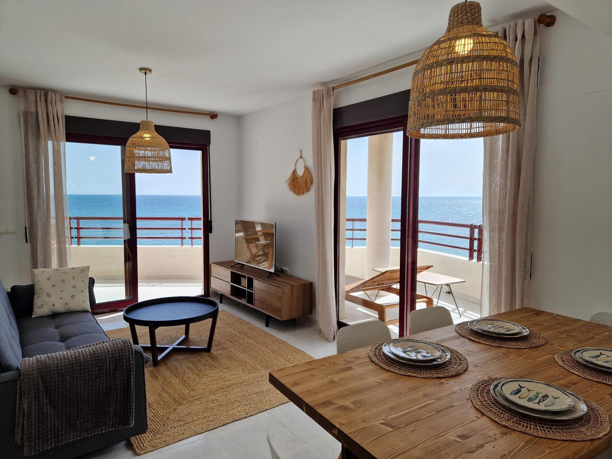 Apartamento Duplex Aloha Calpe, Primera Linea De Playa מראה חיצוני תמונה