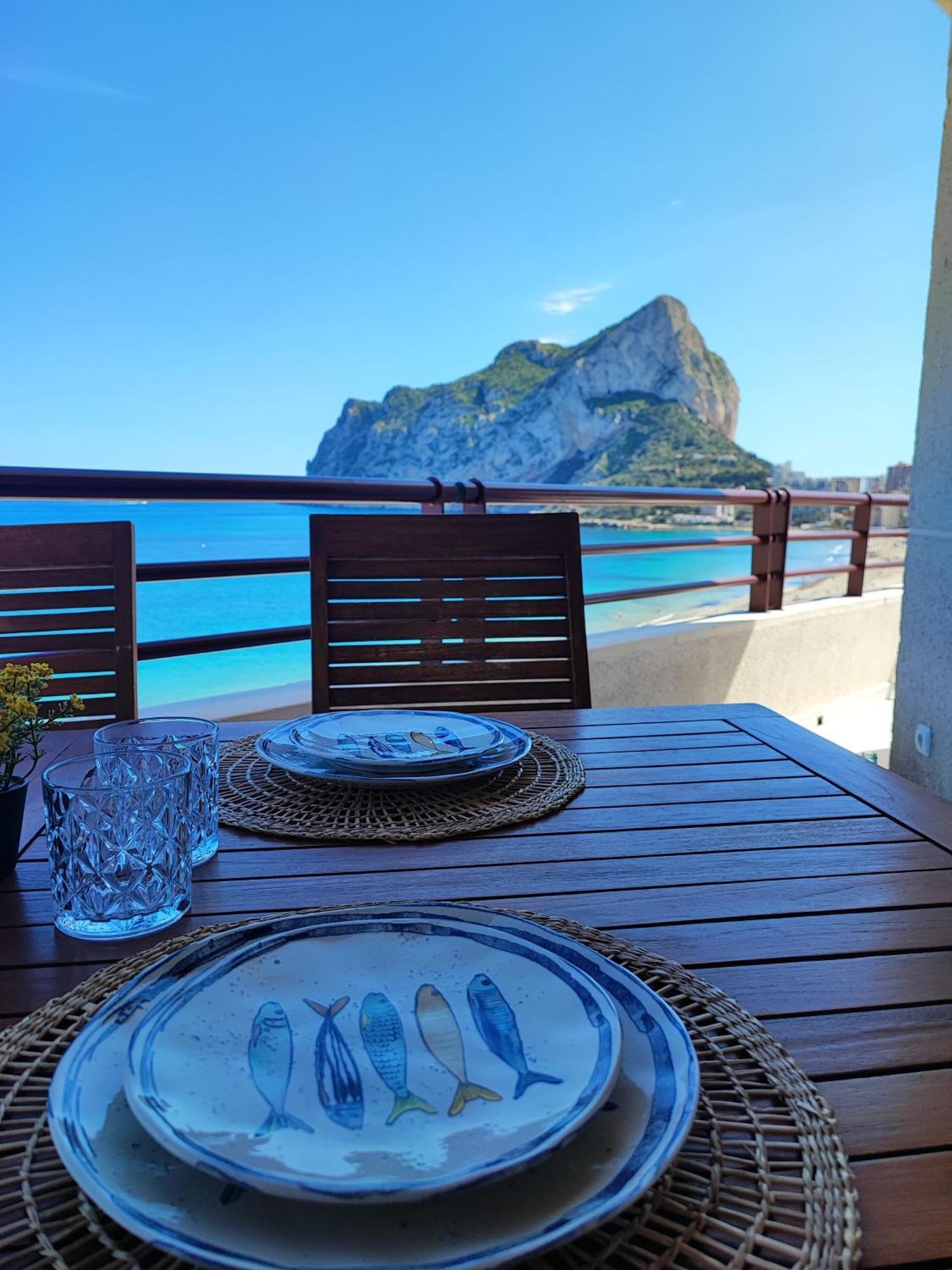 Apartamento Duplex Aloha Calpe, Primera Linea De Playa מראה חיצוני תמונה