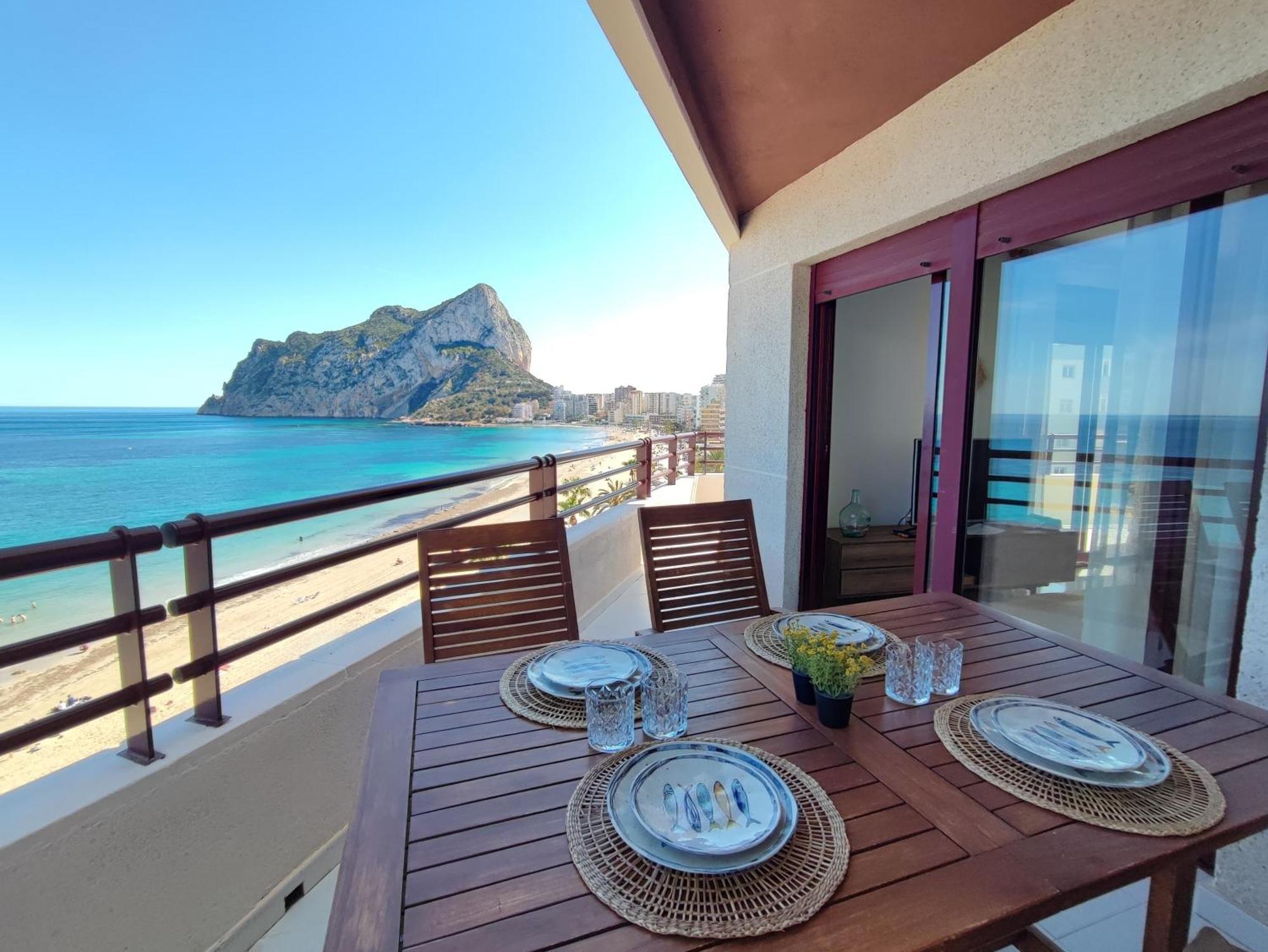 Apartamento Duplex Aloha Calpe, Primera Linea De Playa מראה חיצוני תמונה