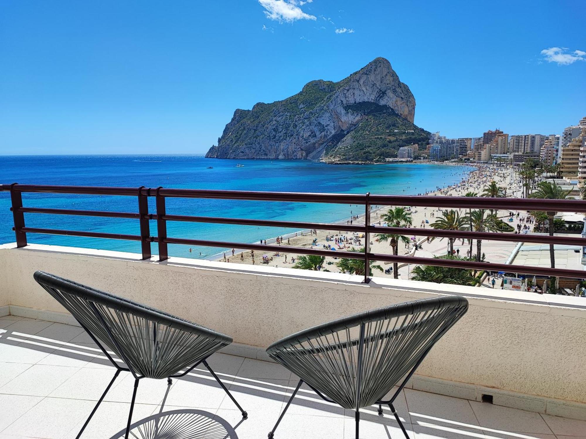 Apartamento Duplex Aloha Calpe, Primera Linea De Playa מראה חיצוני תמונה